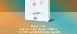 Presentación del libro "Tanatología para padres" con su autora Claudia López Morales