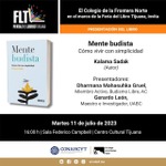 Presentación de "Mente budista" en la Feria del Libro de Tijuana